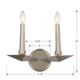Palmer Two Light Wall Sconce (7592-PN)