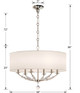 Mirage Six Light Chandelier (8006-PN)