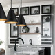 Alston Three Light Chandelier (8687-MK-GA)