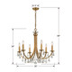 Bridgehampton Six Light Chandelier (8826-GA-CL-S)