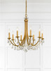 Bridgehampton Eight Light Chandelier (8828-GA-CL-MWP)