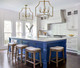Baxter Four Light Chandelier (8864-AG)