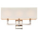 Crystorama - 8883-PN - Three Light Bathroom Vanity - Dixon - Polished Nickel