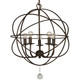 Solaris Five Light Mini Chandelier (9224-EB)