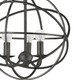 Solaris Three Light Mini Chandelier (9225-EB)