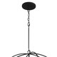 Solaris Six Light Chandelier (9226-BK)