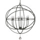 Solaris Six Light Chandelier (9228-EB)