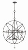Solaris Nine Light Chandelier (9229-EB)
