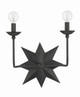 Astro Two Light Wall Sconce (9232-BK)
