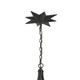 Astro Four Light Chandelier (9236-BK)
