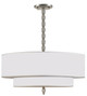 Crystorama - 9507-SN - Five Light Chandelier - Luxo - Satin Nickel