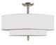 Crystorama - 9507-SN_CEILING - Five Light Semi Flush Mount - Luxo - Satin Nickel