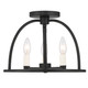Abbott Three Light Semi Flush Mount (ABB-3003-BK_CEILING)