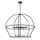 Abbott 15 Light Chandelier (ABB-3029-BK)