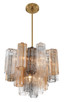 Addis Four Light Chandelier (ADD-300-AG-AU)