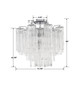 Addis Four Light Semi Flush Mount (ADD-300-CH-CL_CEILING)