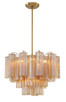 Addis Six Light Chandelier (ADD-306-AG-AM)