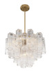 Addis Six Light Chandelier (ADD-306-AG-CL)