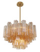 Addis Nine Light Chandelier (ADD-308-AG-AM)