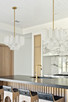Addis Nine Light Chandelier (ADD-308-AG-WH)