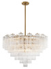 Addis 16 Light Chandelier (ADD-316-AG-CL)