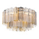 Crystorama - ADD-321-CH-AU - Seven Light Flush Mount - Addis - Polished Chrome
