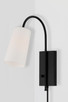 Alexa One Light Wall Sconce (ALX-4501-MK)