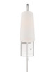Crystorama - ALX-4501-PN - One Light Wall Sconce - Alexa - Polished Nickel