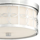 Anniversary Two Light Flush Mount (ANN-2105-PN)