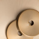 Anniversary Two Light Flush Mount (ANN-2105-VG)