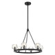 Crystorama - ARA-10264-MK - LED Chandelier - Aragon - Matte Black