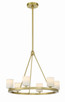 Crystorama - ARA-10264-SB-ST - LED Chandelier - Aragon - Soft Brass