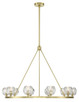 Crystorama - ARA-10265-SB - LED Chandelier - Aragon - Soft Brass