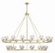 Crystorama - ARA-10269-SB - LED Chandelier - Aragon - Soft Brass