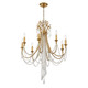 Arcadia Eight Light Chandelier (ARC-1908-GA-CL-MWP)