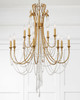 Arcadia 12 Light Chandelier (ARC-1909-GA-CL-MWP)