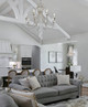 Arcadia 12 Light Chandelier (ARC-1909-SA-CL-MWP)