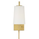 Avon One Light Wall Sconce (AVO-B4201-AG)