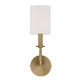 Bailey One Light Wall Sconce (BAI-A2101-AG)