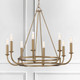 Bailey Eight Light Chandelier (BAI-A2108-AG)