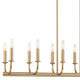 Bailey 12 Light Chandelier (BAI-A2112-AG)