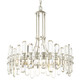 Crystorama - BOL-8888-PN - Eight Light Chandelier - Bolton - Polished Nickel