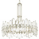 Crystorama - BOL-8889-PN - 12 Light Chandelier - Bolton - Polished Nickel
