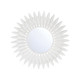 Crystorama - BRH-M520-MT - Mirror - Broche - Matte White
