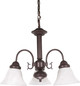 Nuvo Lighting - 60-184 - Three Light Chandelier - Ballerina - Old Bronze