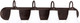 Nuvo Lighting - 60-1855 - Four Light Vanity - Dupont - Dark Chocolate Bronze