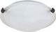 Nuvo Lighting - 60-272 - One Light Flush Mount - Tri Clip Old Bronze - Old Bronze