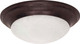 Nuvo Lighting - 60-280 - One Light Flush Mount - Twist and Lock Old Bronze - Old Bronze