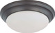 Nuvo Lighting - 60-3176 - Two Light Flush Mount - Close to Ceiling Mahogany Bronze - Mahogany Bronze