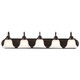 Ballerina Five Light Vanity (60-327)